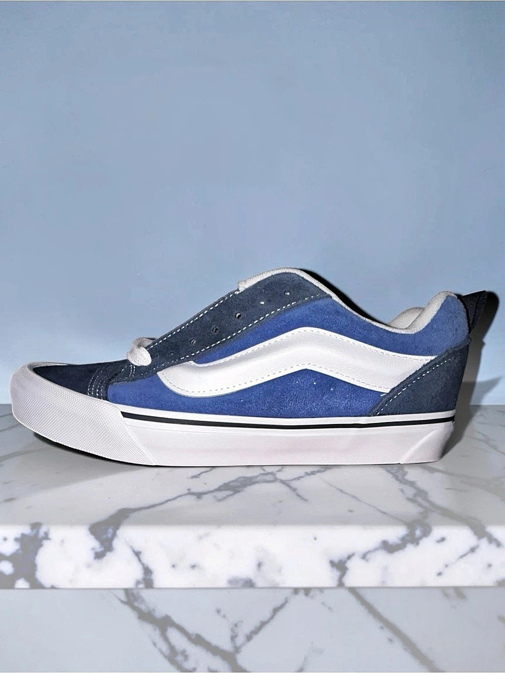 Vans Knu Skool Blue & White US  Men
